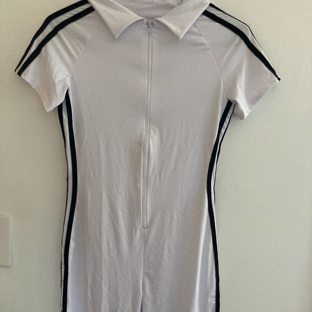 One piece jumpsuit thigh high